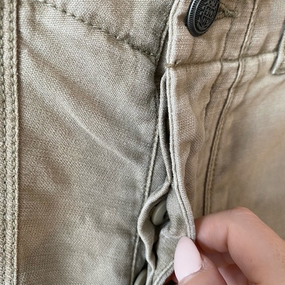 FREE PEOPLE Raw Patched Denim Short - Picture 6 of 8